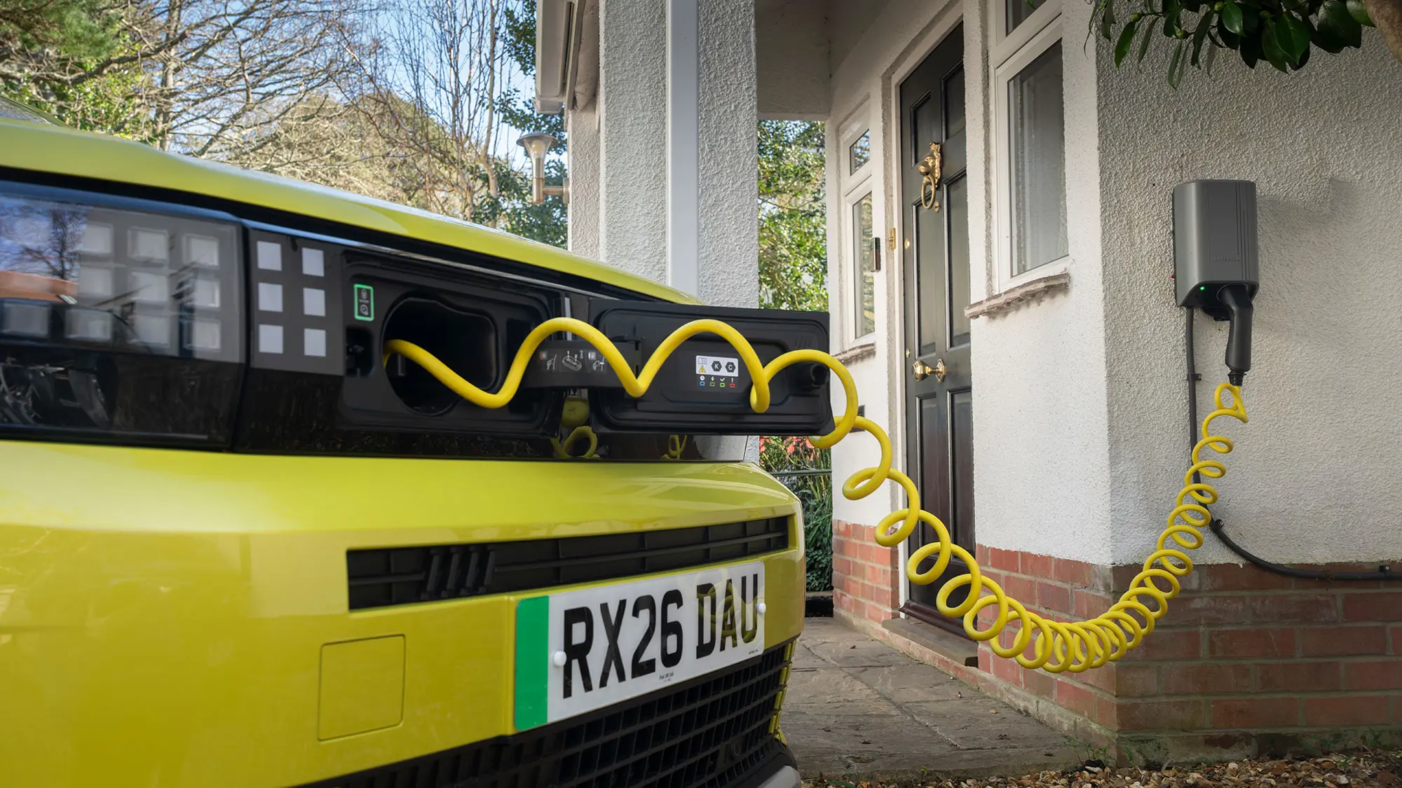 Pay-per-mile eVED scheme: EV charging, Fiat Grande Panda