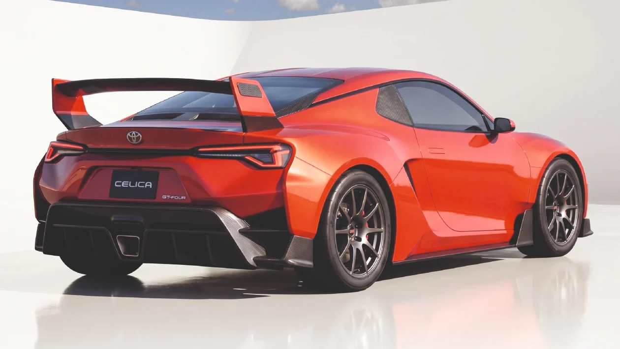 Toyota Celica rendering