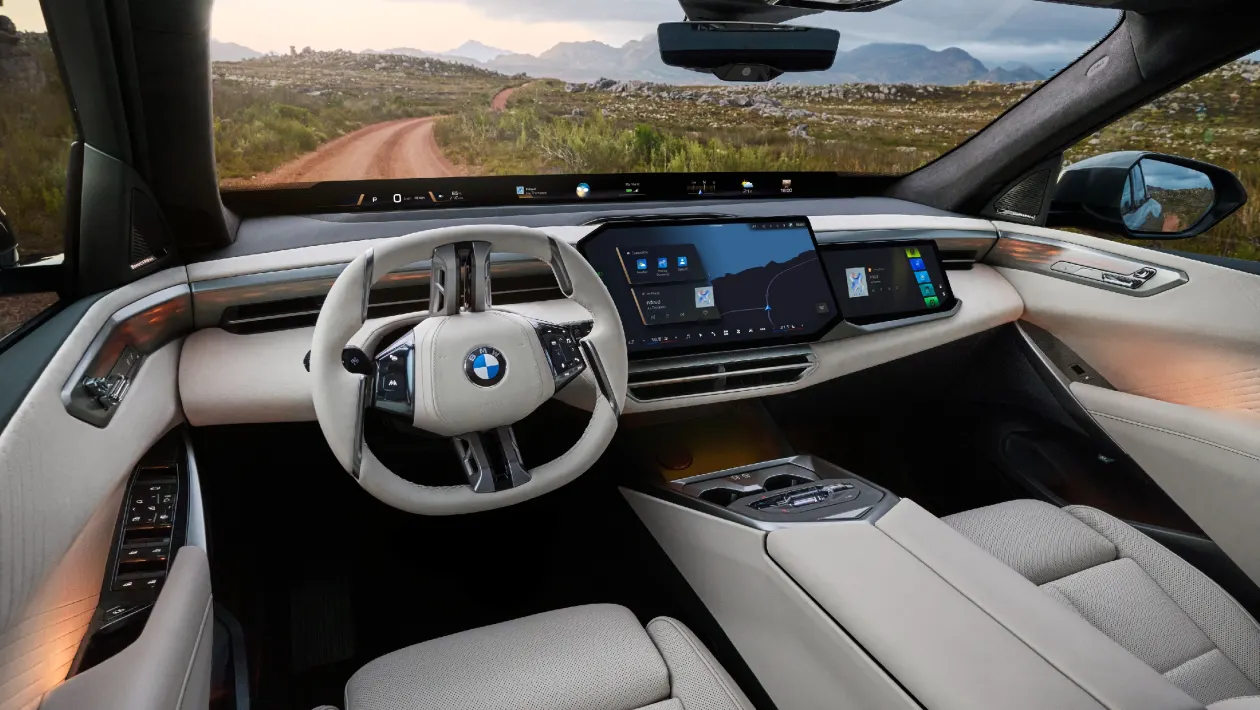 BMW X5 interior