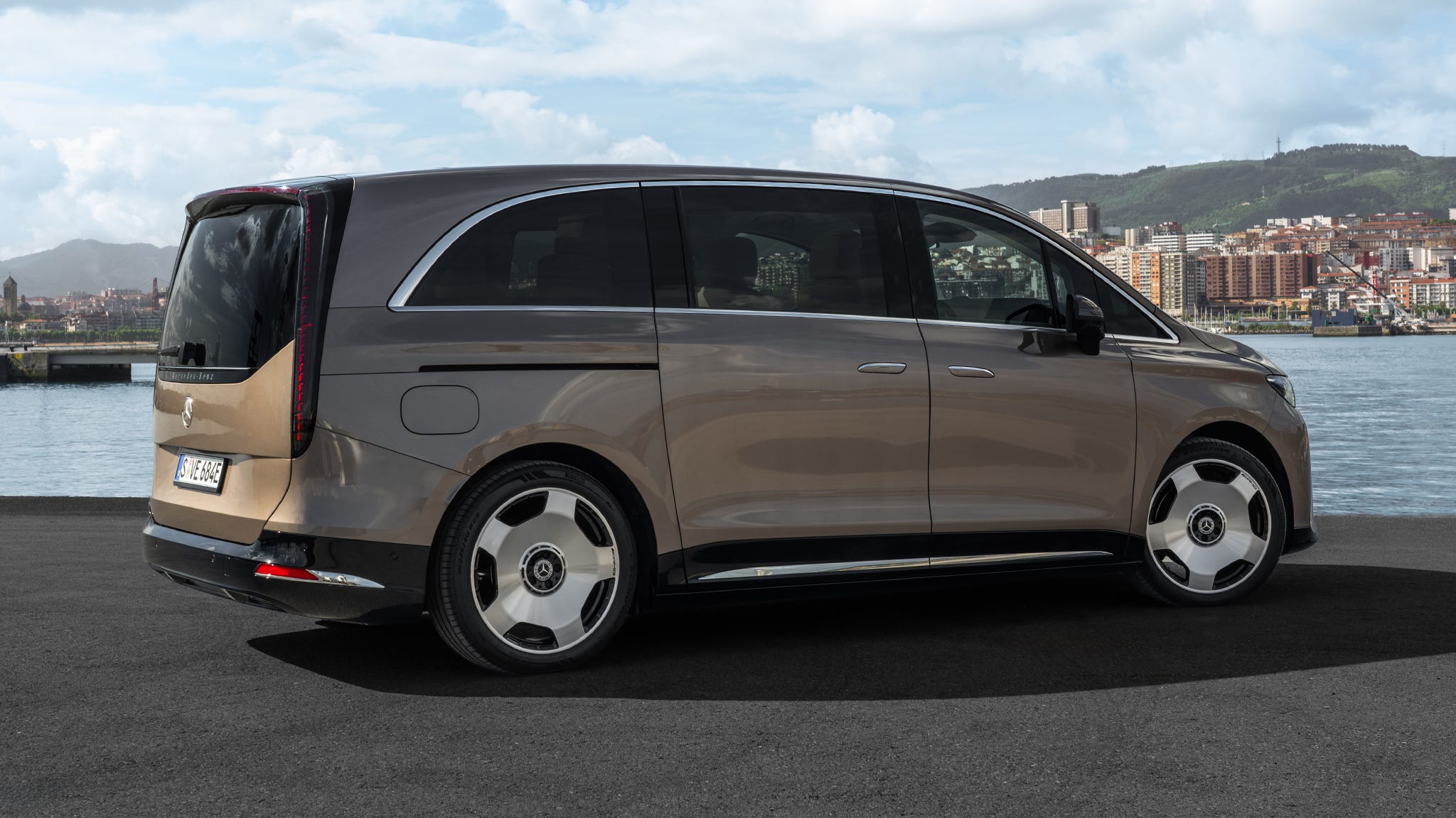 Der neue elektrische Mercedes-Benz VLE / Press Test Drive Bilbao, Spain (Mercedes-Benz VLE 300 elektrisch