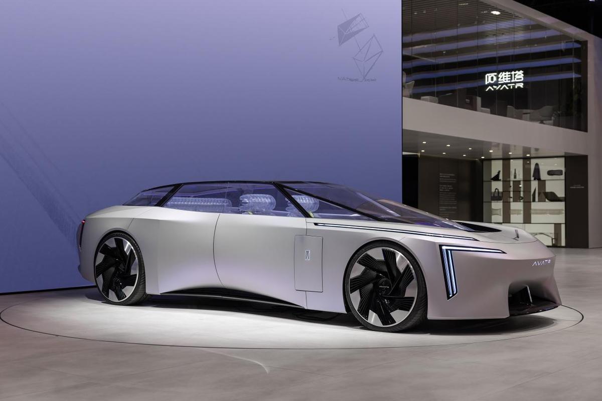 阿维塔全系车型亮相重庆车展,概念车VISION XPECTRA完成山城首秀-图5