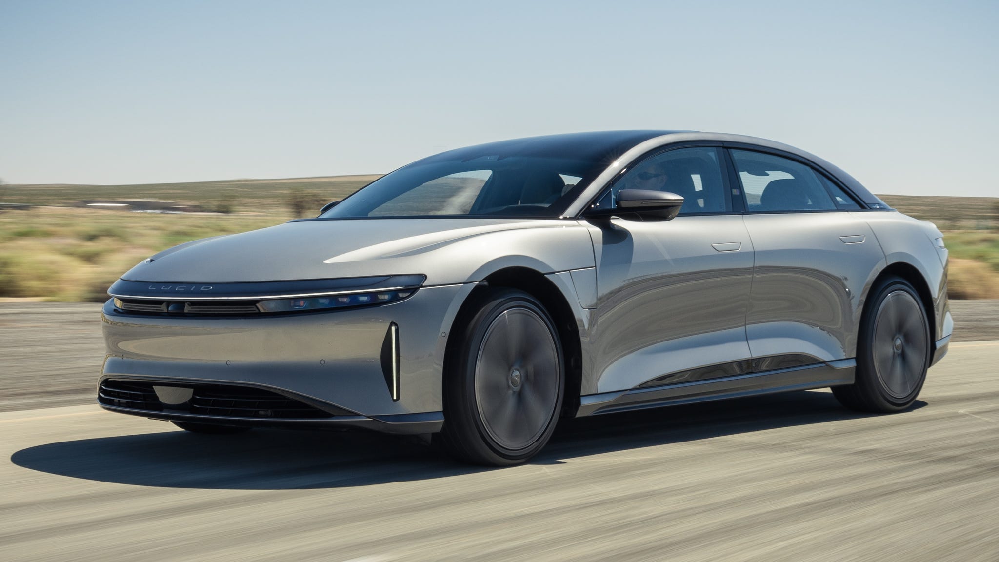 016 2023 Lucid Air Touring in motion