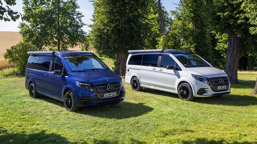 На фото: обновлённый Mercedes-Benz Marco Polo